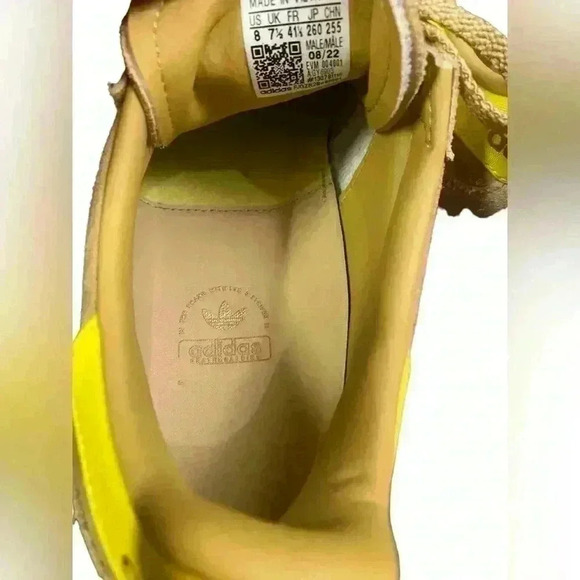Adidas Originals Busenitz Vintage Skateboarding Shoes in Beige Yellow Size 8 main image 10